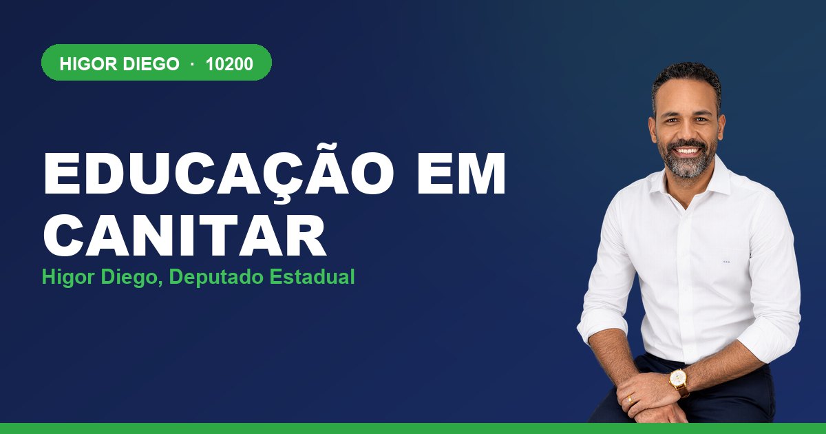 Educação em Canitar, com Higor Diego, deputado estadual 10200