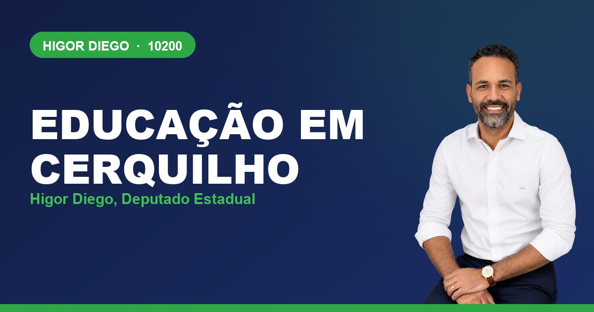 Educação em Cerquilho, com Higor Diego, deputado estadual 10200