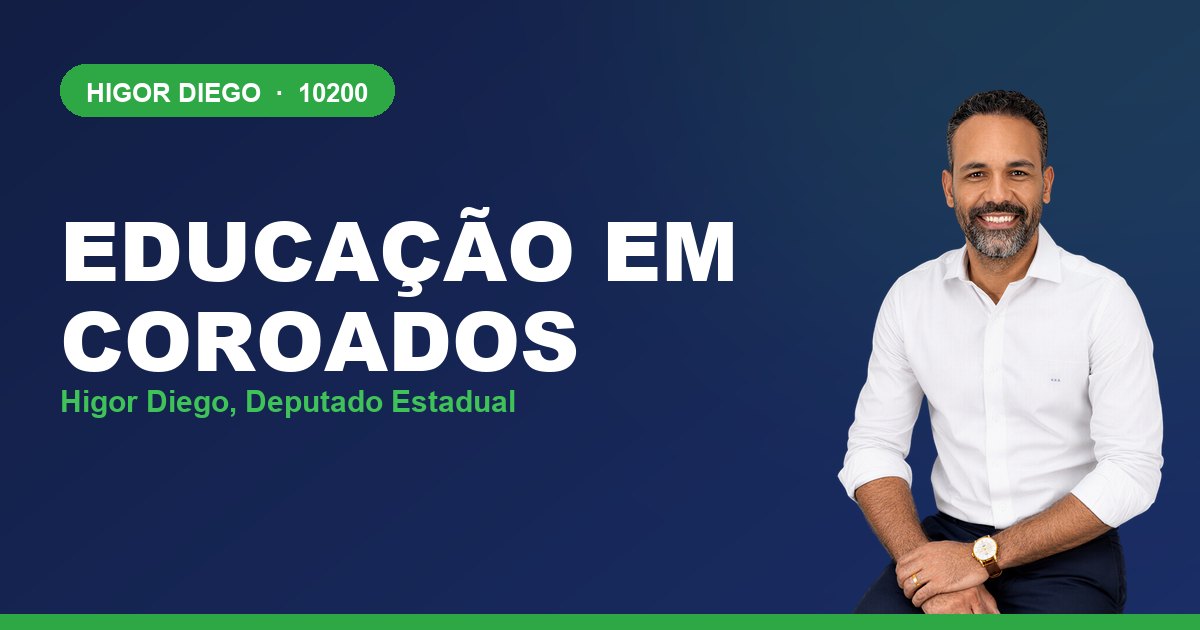 Educação em Coroados, com Higor Diego, deputado estadual 10200