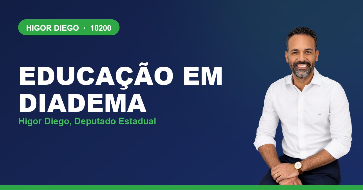Educação em Diadema, com Higor Diego, deputado estadual 10200