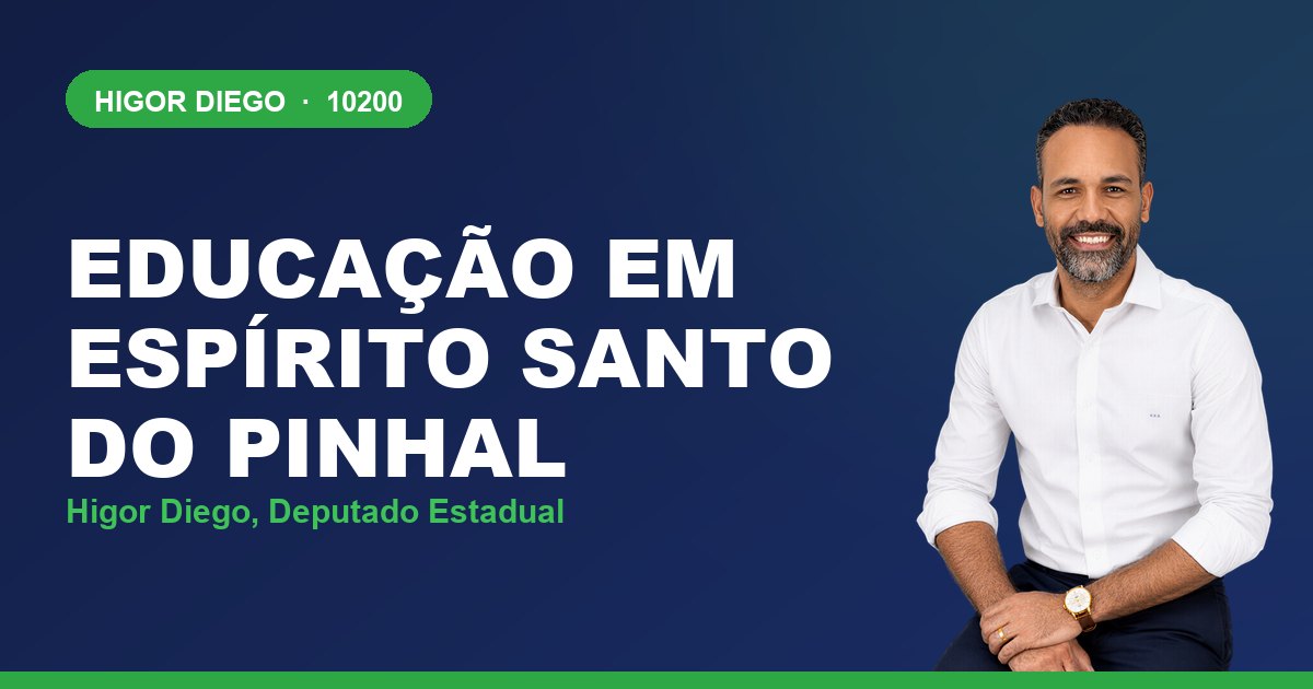 Educação em Espírito Santo do Pinhal, com Higor Diego, deputado estadual 10200