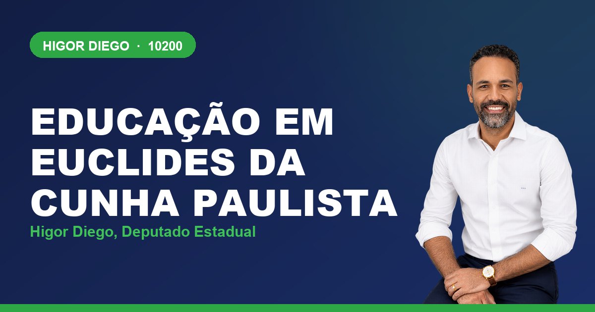 Educação em Euclides da Cunha Paulista, com Higor Diego, deputado estadual 10200
