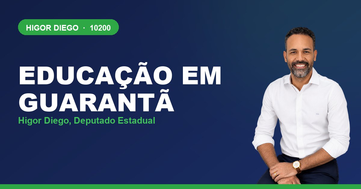 Educação em Guarantã, com Higor Diego, deputado estadual 10200