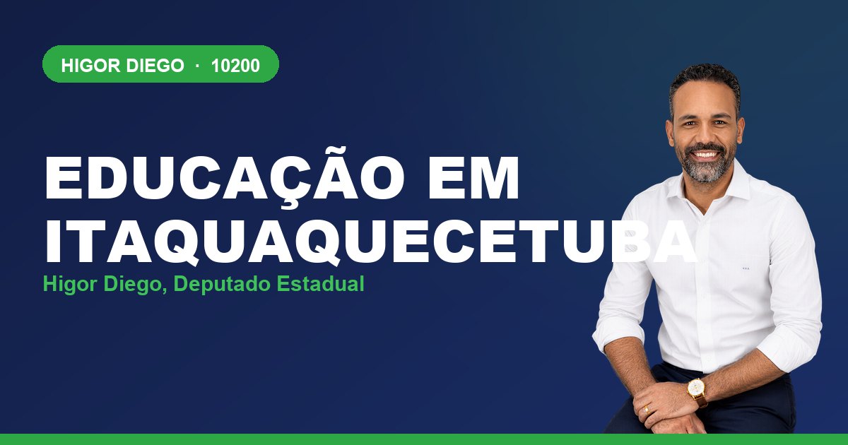 Educação em Itaquaquecetuba, com Higor Diego, deputado estadual 10200