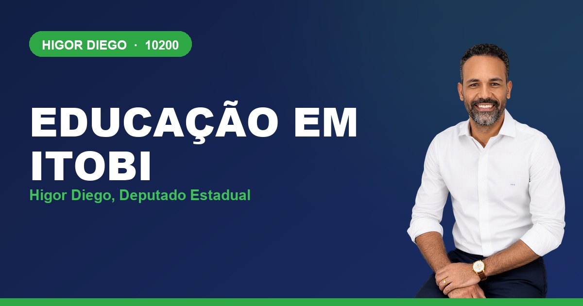 Educação em Itobi, com Higor Diego, deputado estadual 10200