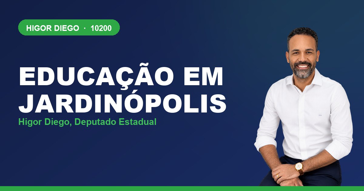 Educação em Jardinópolis, com Higor Diego, deputado estadual 10200