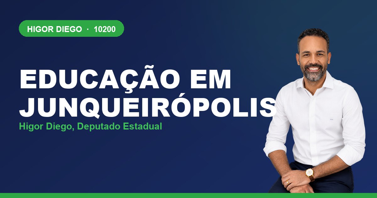 Educação em Junqueirópolis, com Higor Diego, deputado estadual 10200