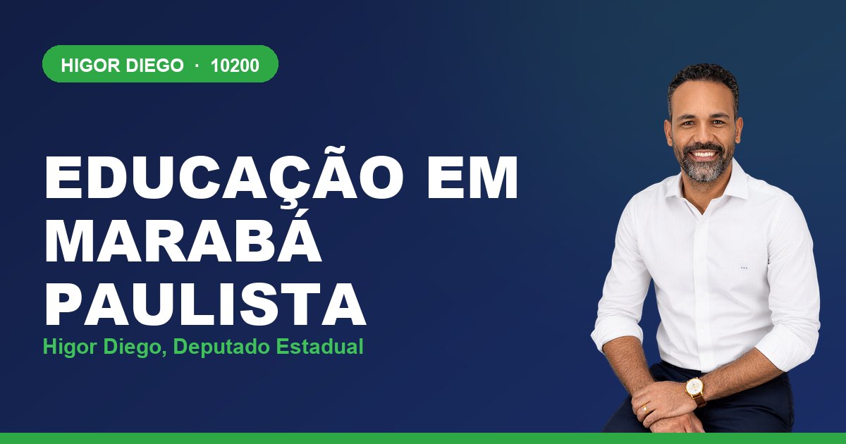 Educação em Marabá Paulista, com Higor Diego, deputado estadual 10200