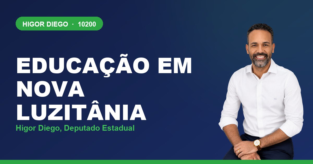 Educação em Nova Luzitânia, com Higor Diego, deputado estadual 10200