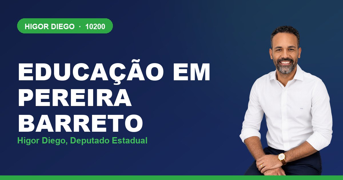 Educação em Pereira Barreto, com Higor Diego, deputado estadual 10200