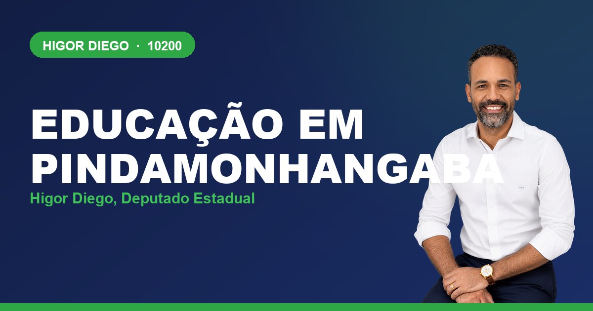 Educação em Pindamonhangaba, com Higor Diego, deputado estadual 10200