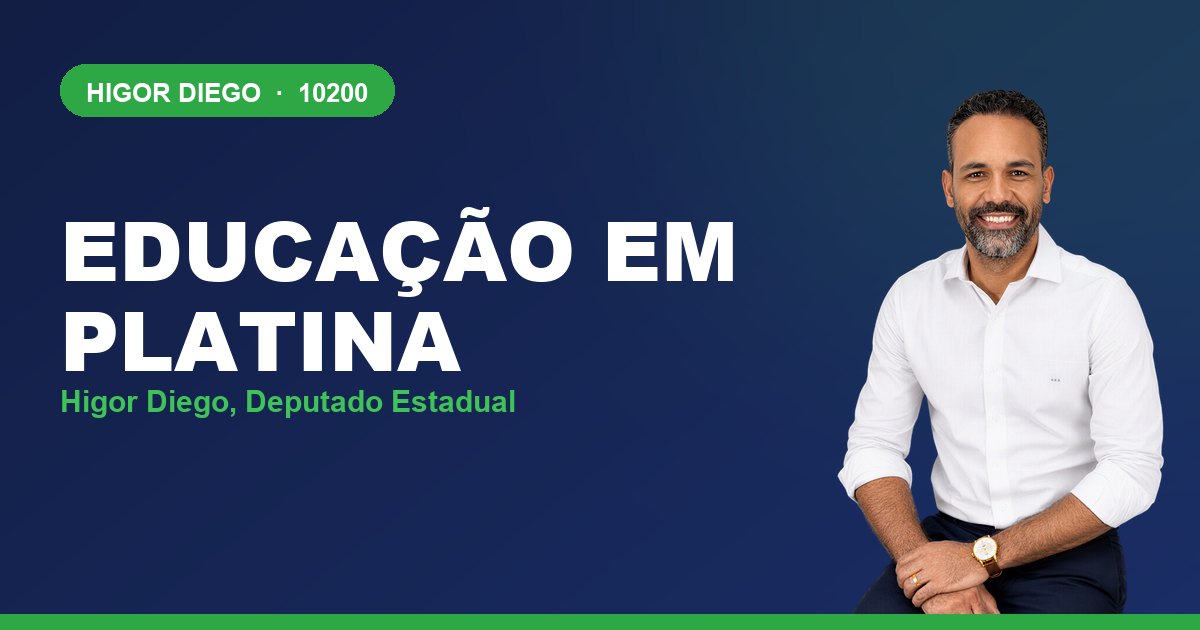 Educação em Platina, com Higor Diego, deputado estadual 10200