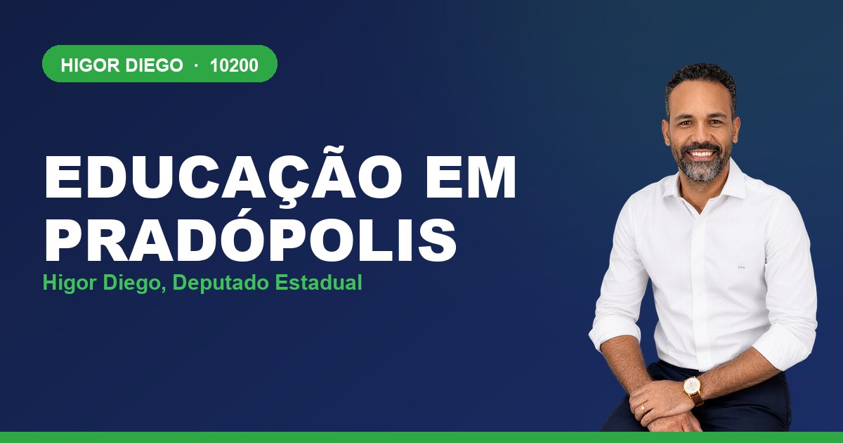 Educação em Pradópolis, com Higor Diego, deputado estadual 10200