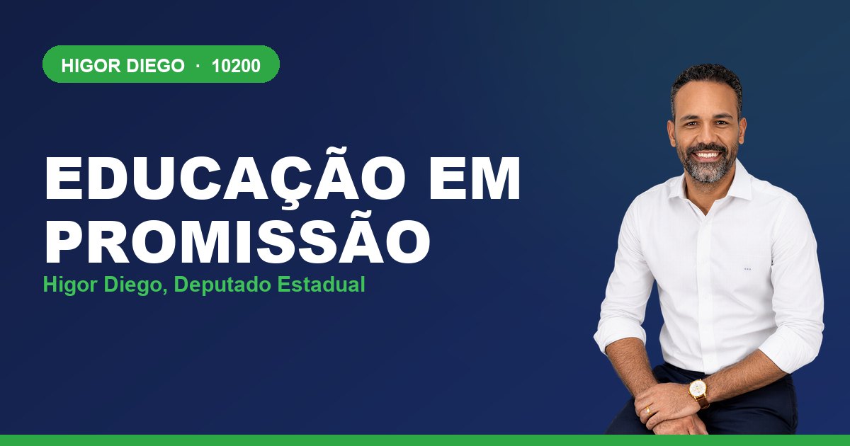 Educação em Promissão, com Higor Diego, deputado estadual 10200
