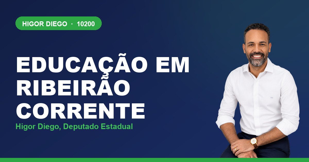 Educação em Ribeirão Corrente, com Higor Diego, deputado estadual 10200