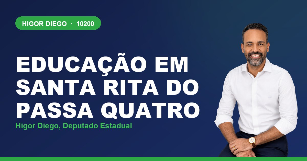 Educação em Santa Rita do Passa Quatro, com Higor Diego, deputado estadual 10200