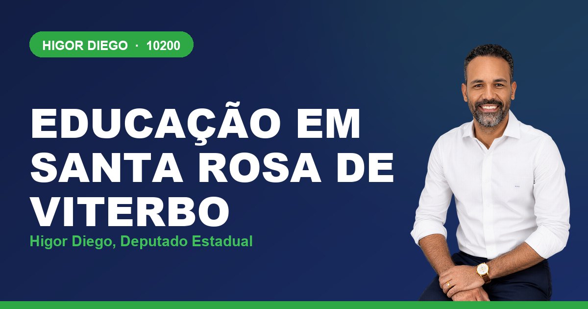 Educação em Santa Rosa de Viterbo, com Higor Diego, deputado estadual 10200