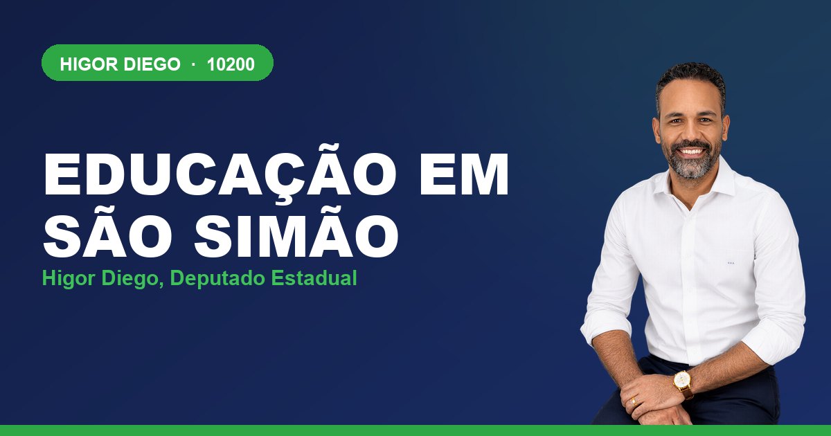 Educação em São Simão, com Higor Diego, deputado estadual 10200
