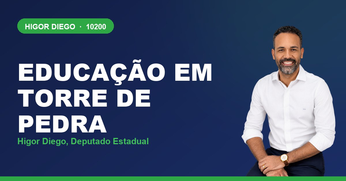 Educação em Torre de Pedra, com Higor Diego, deputado estadual 10200