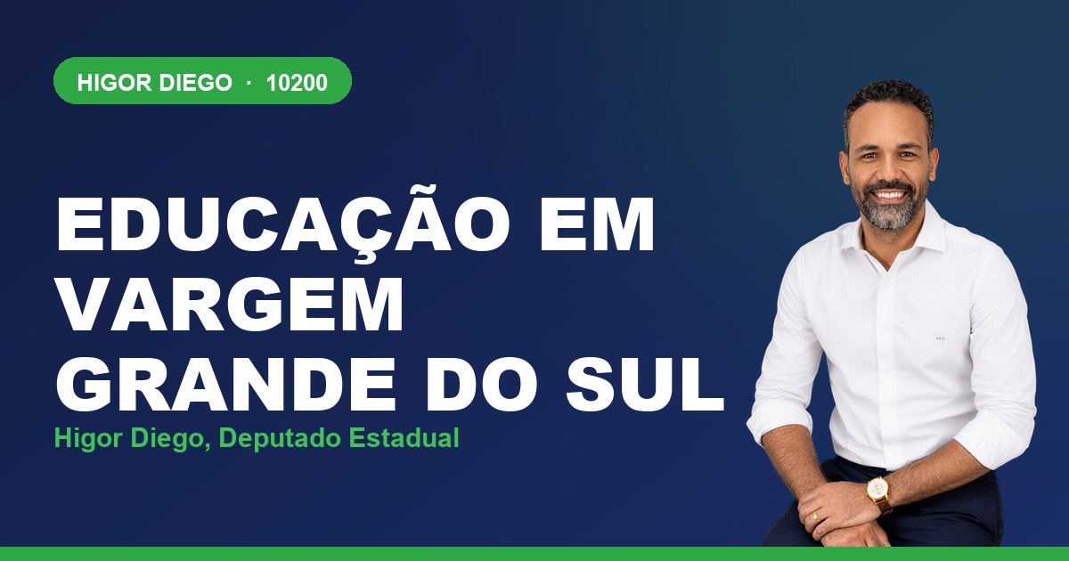 Educação em Vargem Grande do Sul, com Higor Diego, deputado estadual 10200