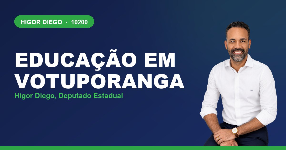 Educação em Votuporanga, com Higor Diego, deputado estadual 10200