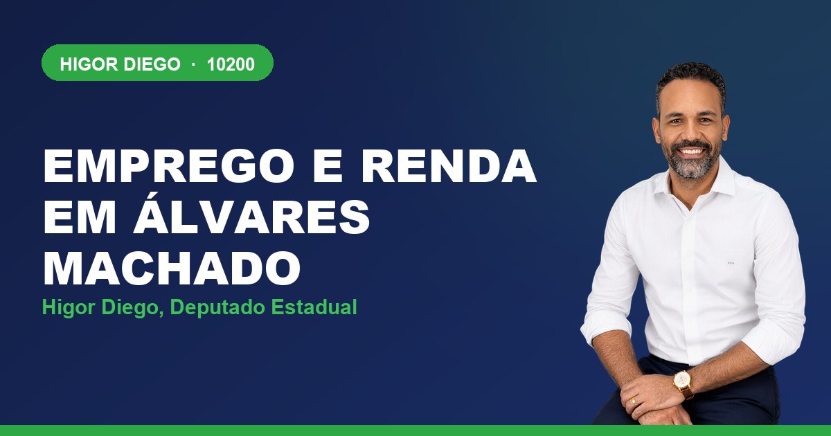 Emprego e Renda em Álvares Machado, com Higor Diego, deputado estadual 10200