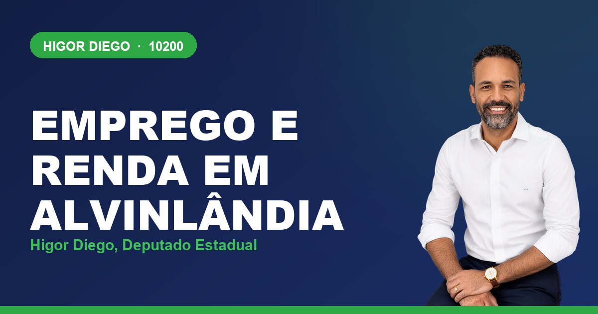 Emprego e Renda em Alvinlândia, com Higor Diego, deputado estadual 10200