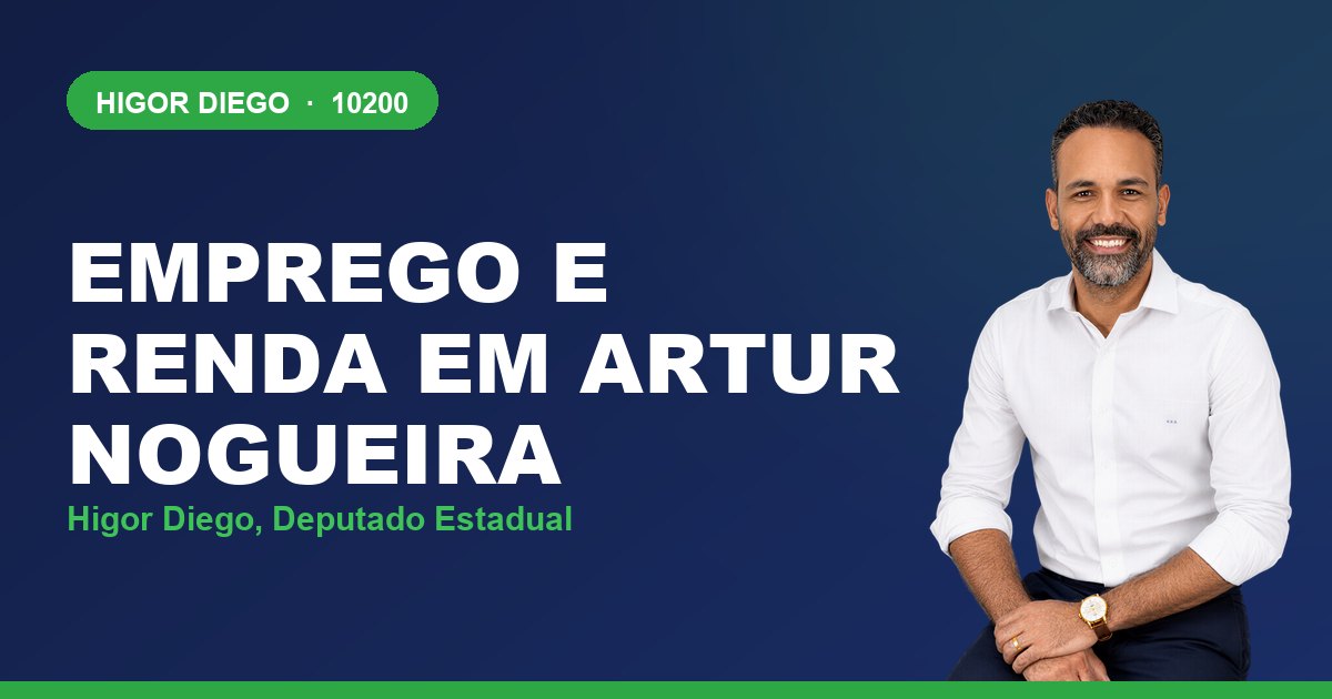 Emprego e Renda em Artur Nogueira, com Higor Diego, deputado estadual 10200
