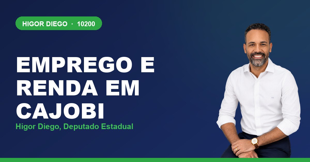 Emprego e Renda em Cajobi, com Higor Diego, deputado estadual 10200