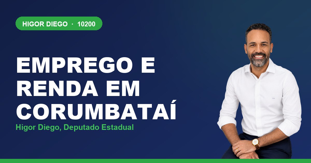 Emprego e Renda em Corumbataí, com Higor Diego, deputado estadual 10200