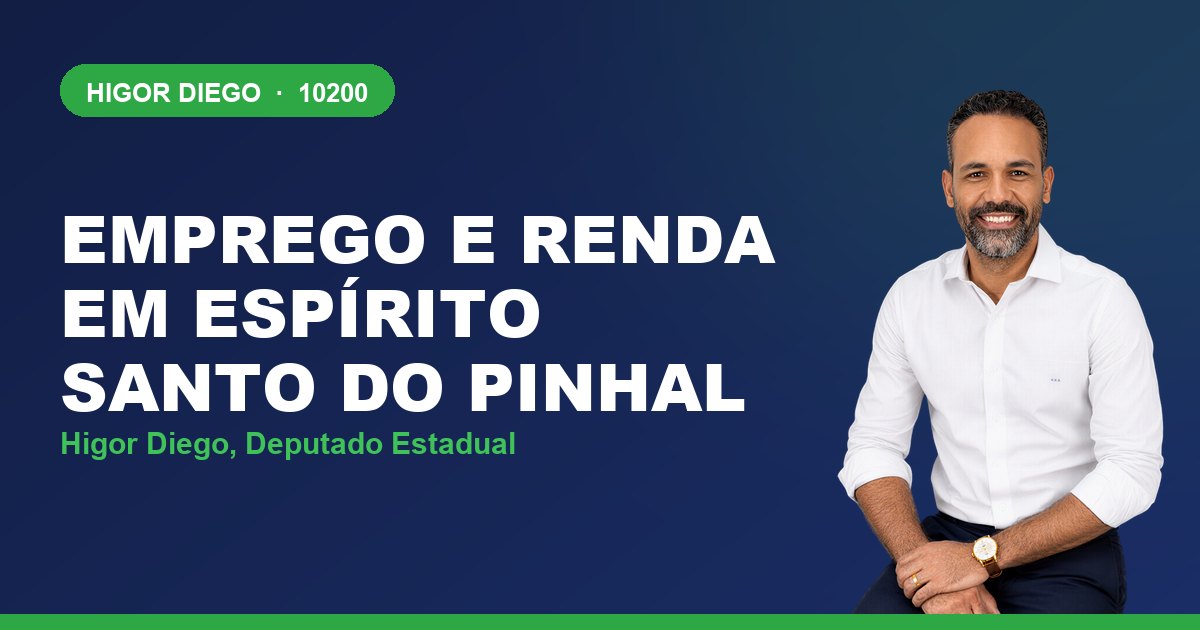 Emprego e Renda em Espírito Santo do Pinhal, com Higor Diego, deputado estadual 10200