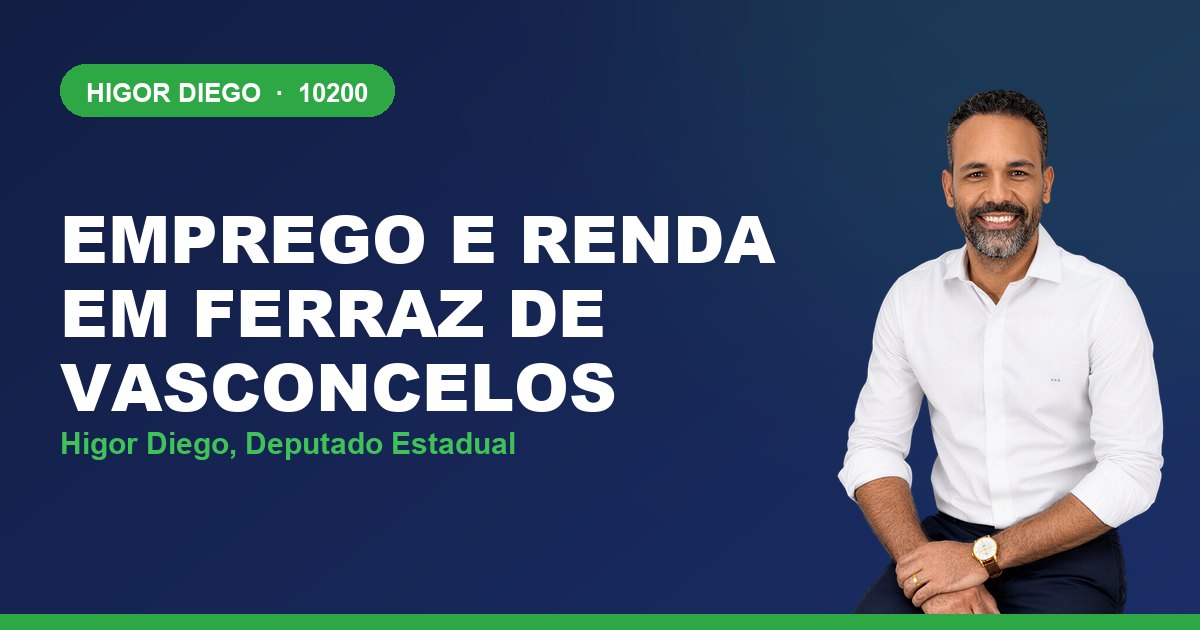 Emprego e Renda em Ferraz de Vasconcelos, com Higor Diego, deputado estadual 10200