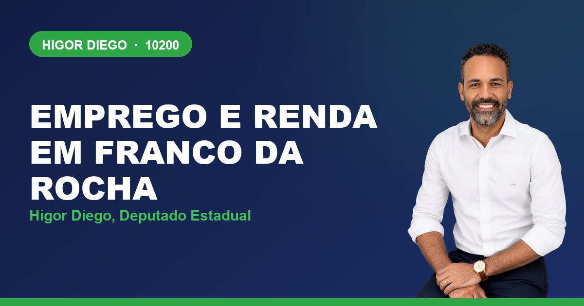 Emprego e Renda em Franco da Rocha, com Higor Diego, deputado estadual 10200