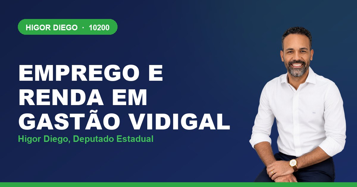 Emprego e Renda em Gastão Vidigal, com Higor Diego, deputado estadual 10200
