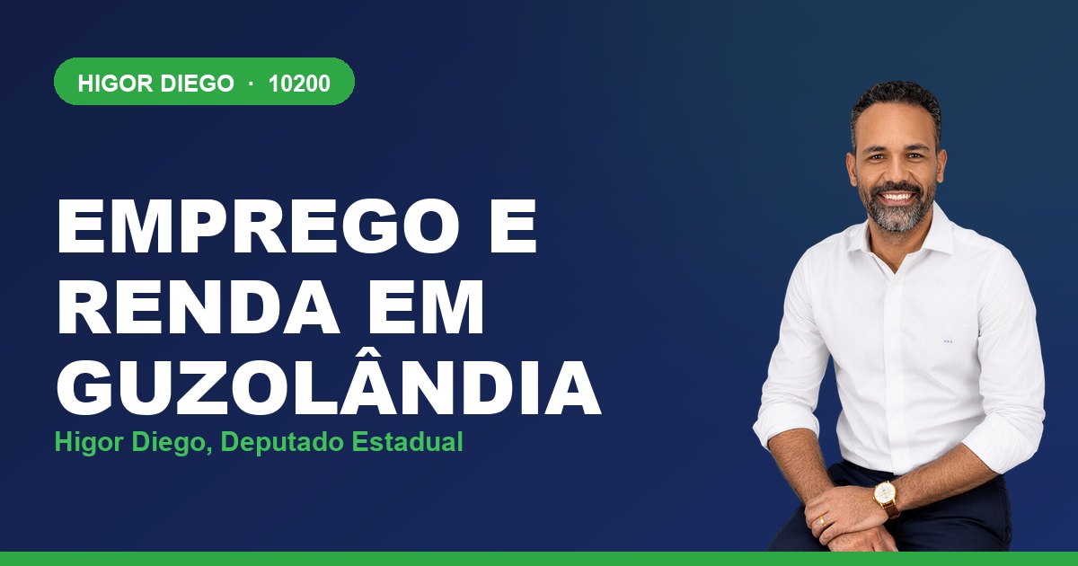 Emprego e Renda em Guzolândia, com Higor Diego, deputado estadual 10200