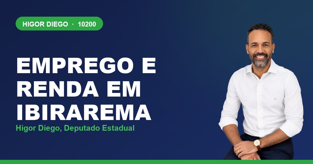 Emprego e Renda em Ibirarema, com Higor Diego, deputado estadual 10200