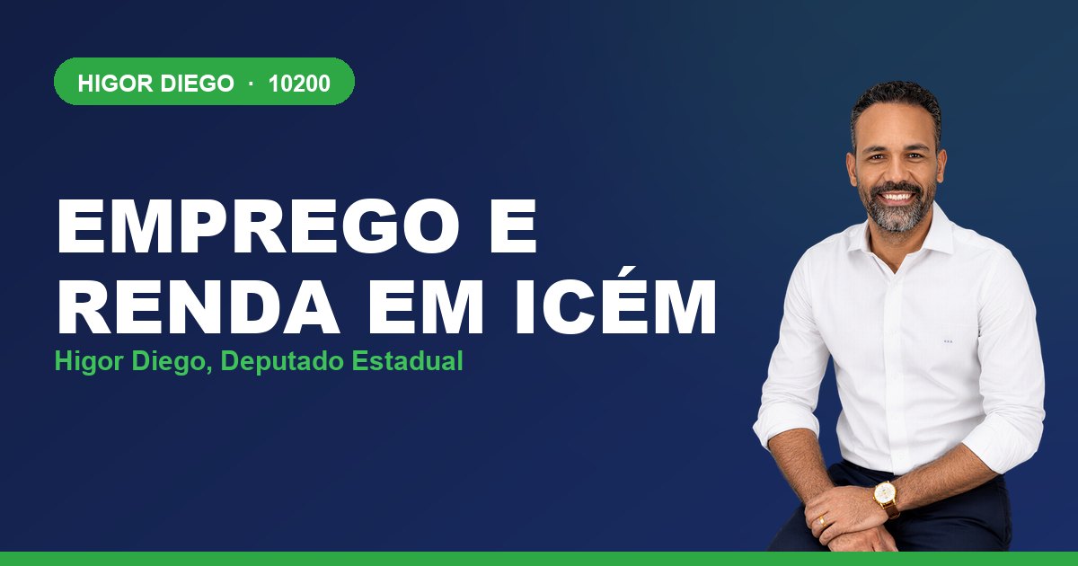 Emprego e Renda em Icém, com Higor Diego, deputado estadual 10200
