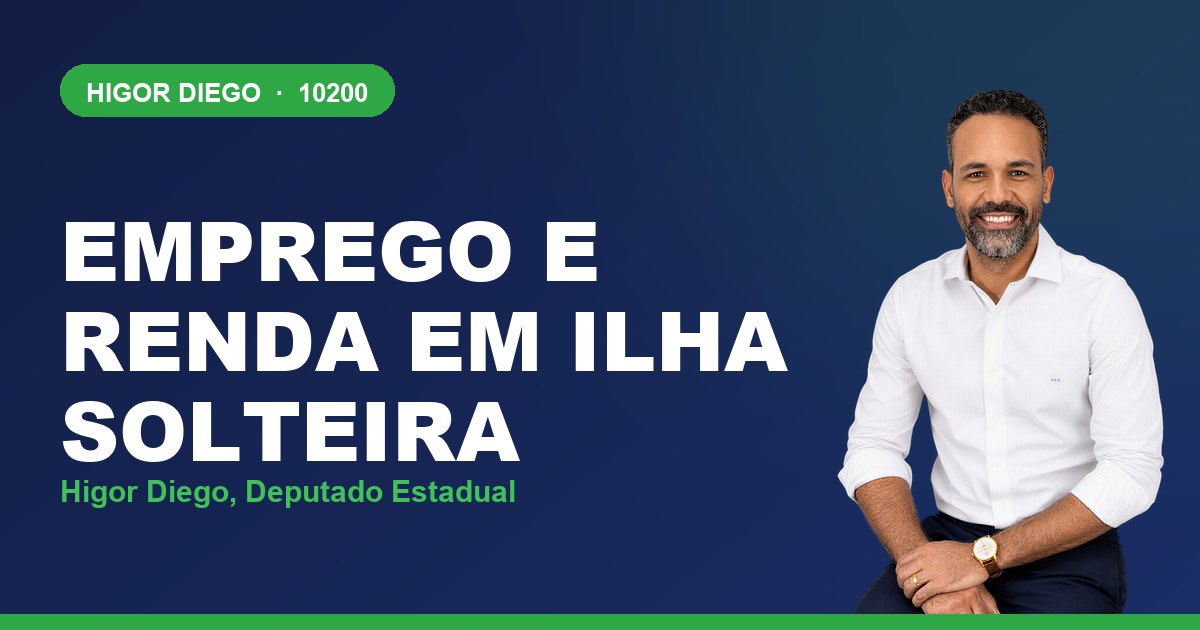 Emprego e Renda em Ilha Solteira, com Higor Diego, deputado estadual 10200