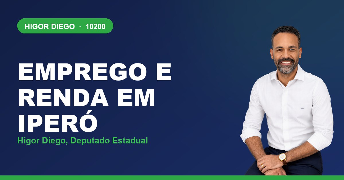 Emprego e Renda em Iperó, com Higor Diego, deputado estadual 10200
