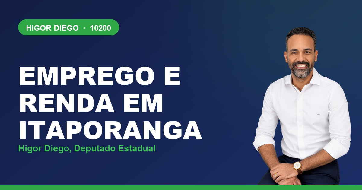 Emprego e Renda em Itaporanga, com Higor Diego, deputado estadual 10200