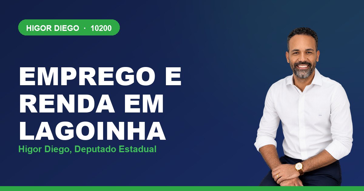 Emprego e Renda em Lagoinha, com Higor Diego, deputado estadual 10200