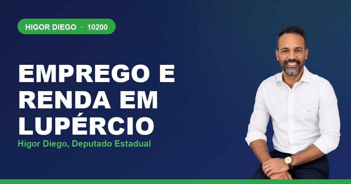 Emprego e Renda em Lupércio, com Higor Diego, deputado estadual 10200