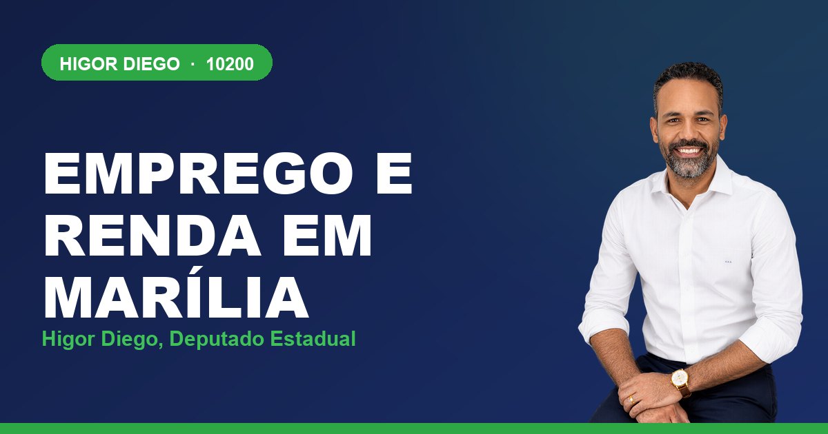 Emprego e Renda em Marília, com Higor Diego, deputado estadual 10200