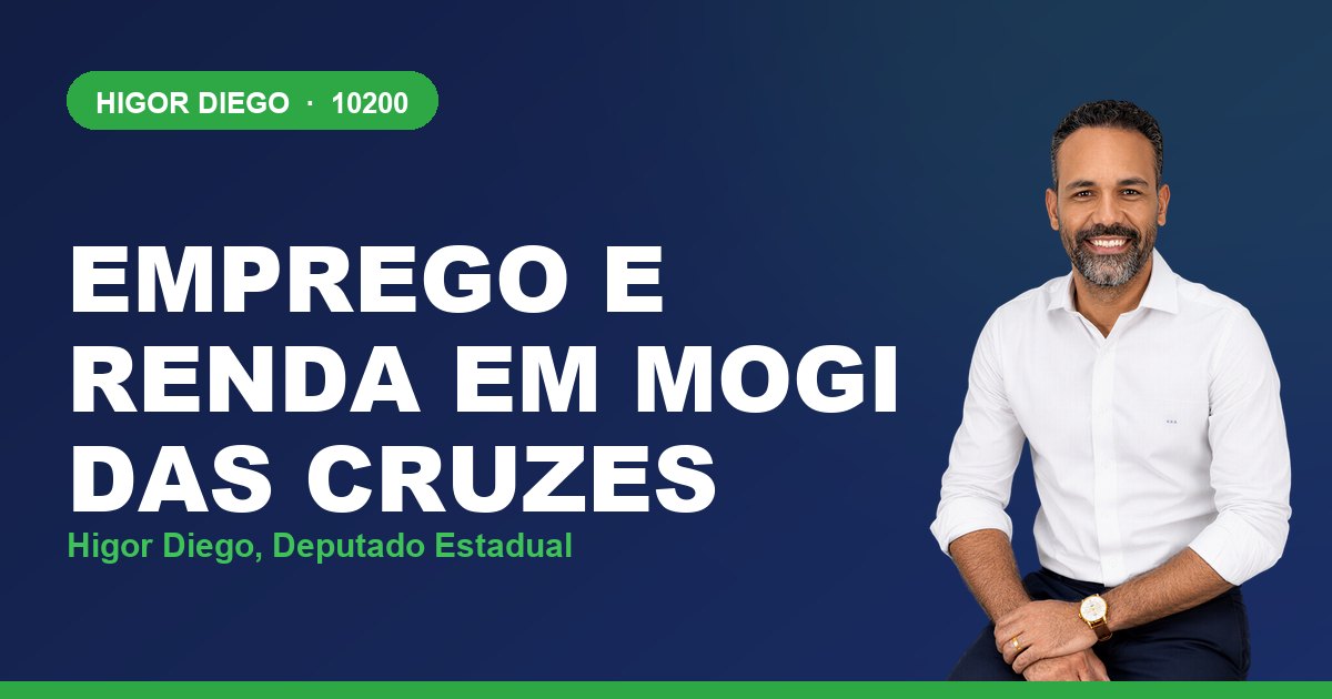 Emprego e Renda em Mogi das Cruzes, com Higor Diego, deputado estadual 10200