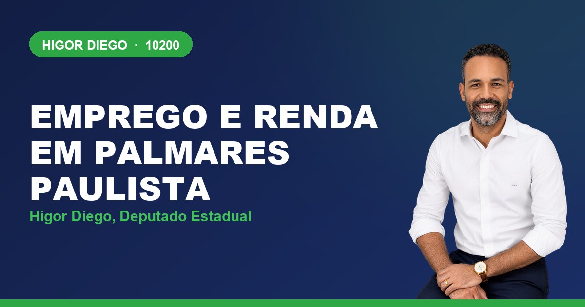 Emprego e Renda em Palmares Paulista, com Higor Diego, deputado estadual 10200