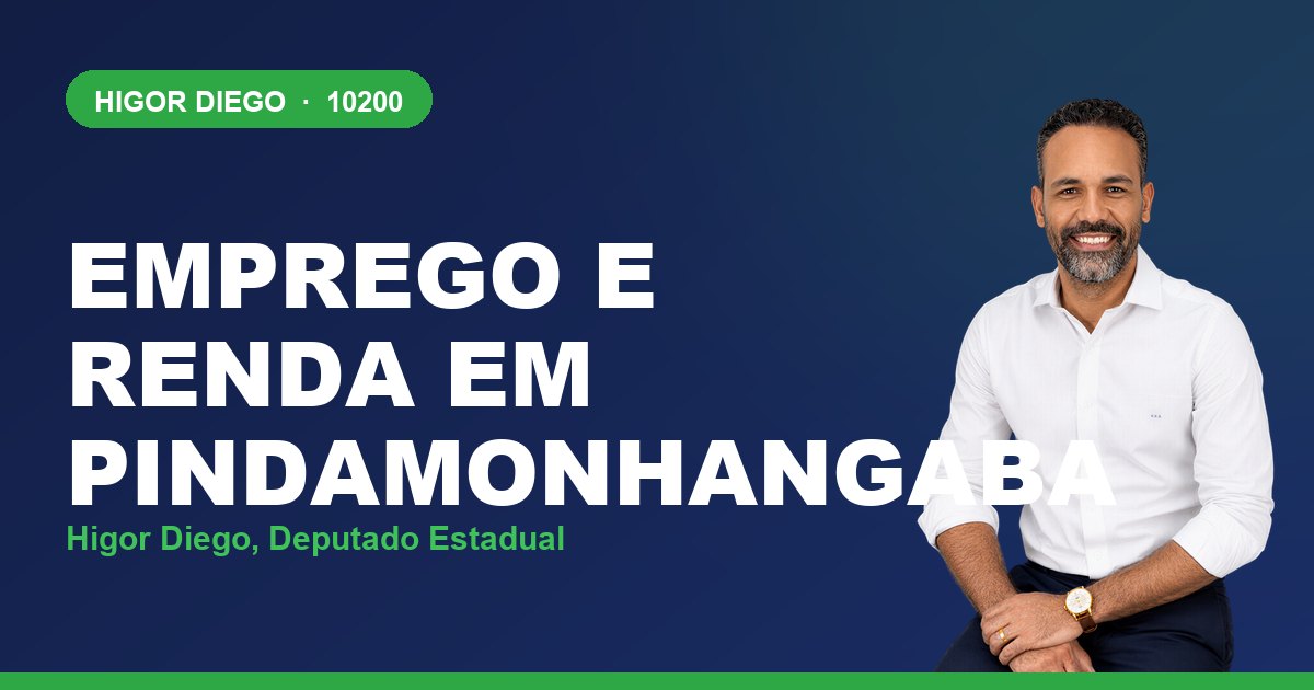 Emprego e Renda em Pindamonhangaba, com Higor Diego, deputado estadual 10200