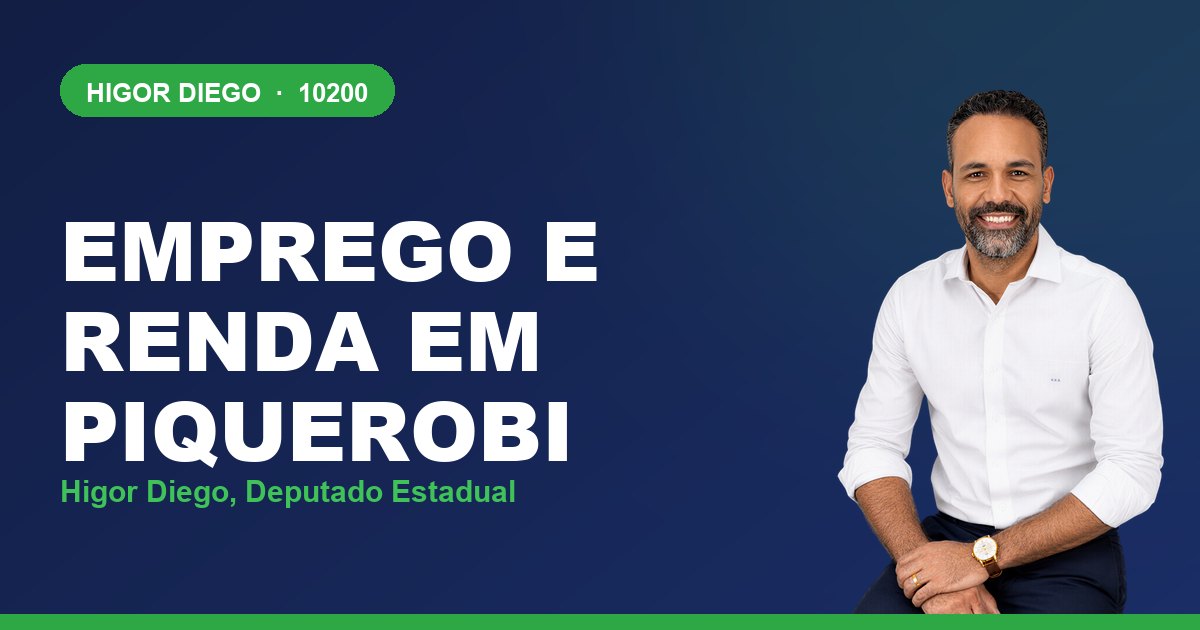 Emprego e Renda em Piquerobi, com Higor Diego, deputado estadual 10200
