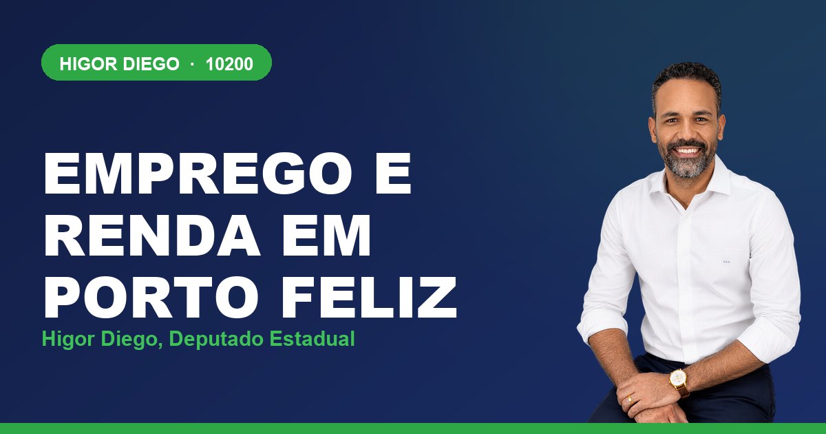 Emprego e Renda em Porto Feliz, com Higor Diego, deputado estadual 10200