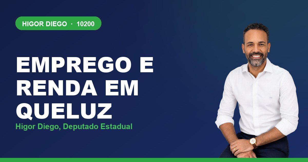 Emprego e Renda em Queluz, com Higor Diego, deputado estadual 10200