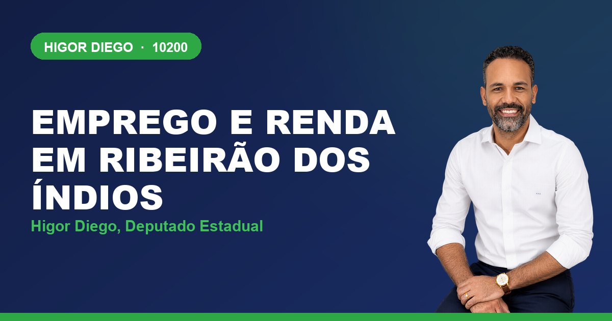 Emprego e Renda em Ribeirão dos Índios, com Higor Diego, deputado estadual 10200